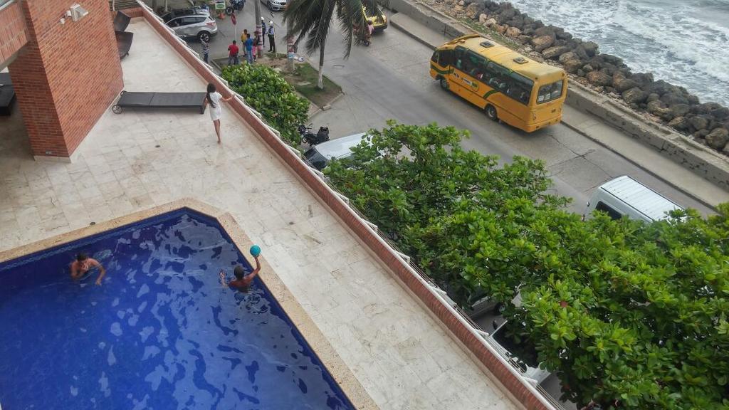 Apartmán Apto En Cartagena Ed Puerto Azul Vista Al Mar Exteriér fotografie